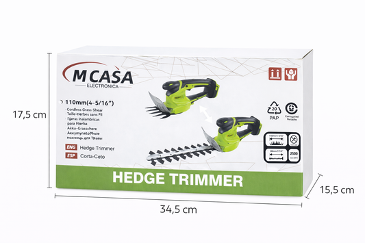 Corta Césped, 2 en 1 Mcasa