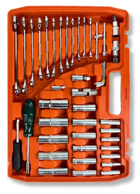 Juego de Herramientas 216 Piezas con Maletín Rígido