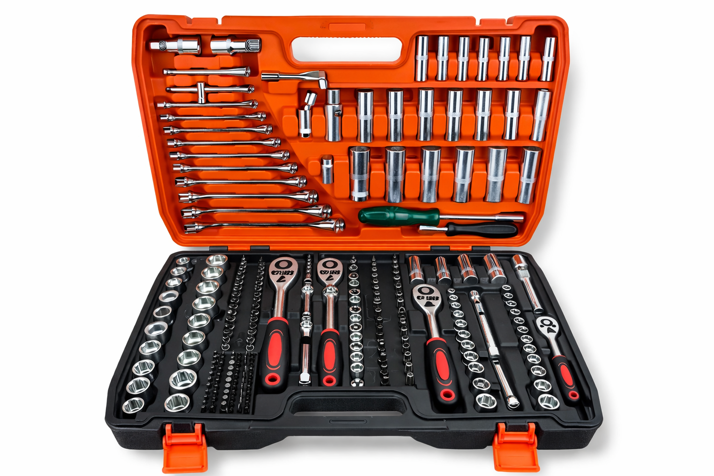 Juego de Herramientas 216 Piezas con Maletín Rígido