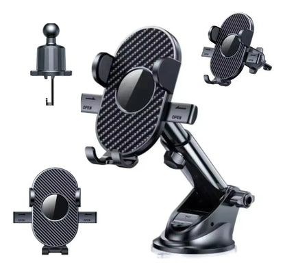 Soporte Celular 2 En 1 Ventosa Y Rejilla