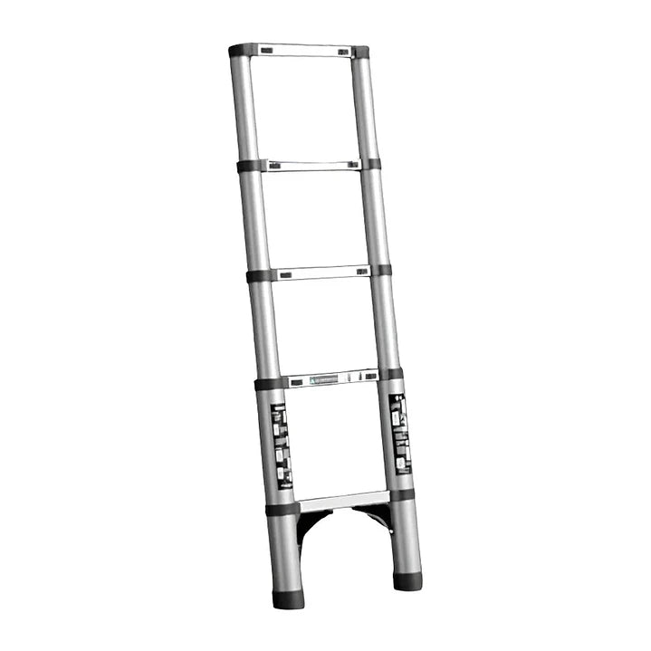 Escalera Telescópica de Aluminio 1.9 m Plegable Portátil Mcasa