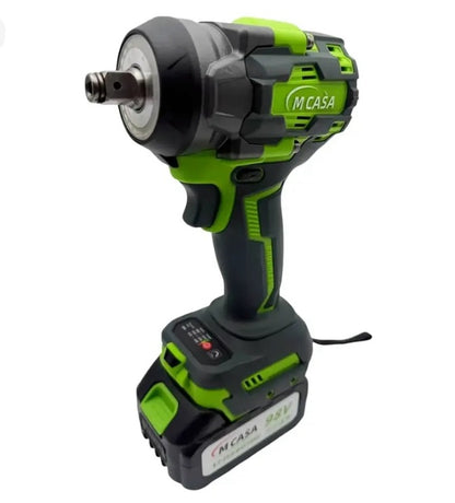 Llave de Impacto 1/2” 800Nm M-Casa Brushless | 2 Baterías, Cargador y Maleta con Accesorios