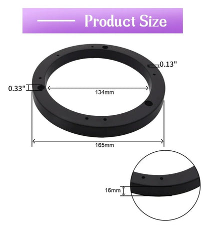 Espaciadores de Parlantes de Auto 6.5” – Par (2 Unidades)