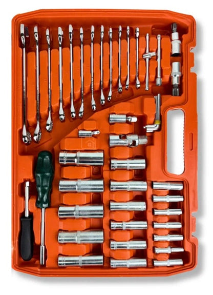 Juego de Herramientas 216 Piezas con Maletín Rígido