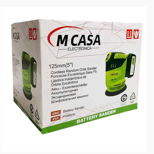 Lijadora Roto Orbital Inalámbrica - Mcasa